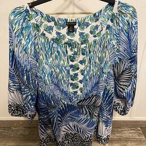 New Direction 3X Multi-color Blouse
